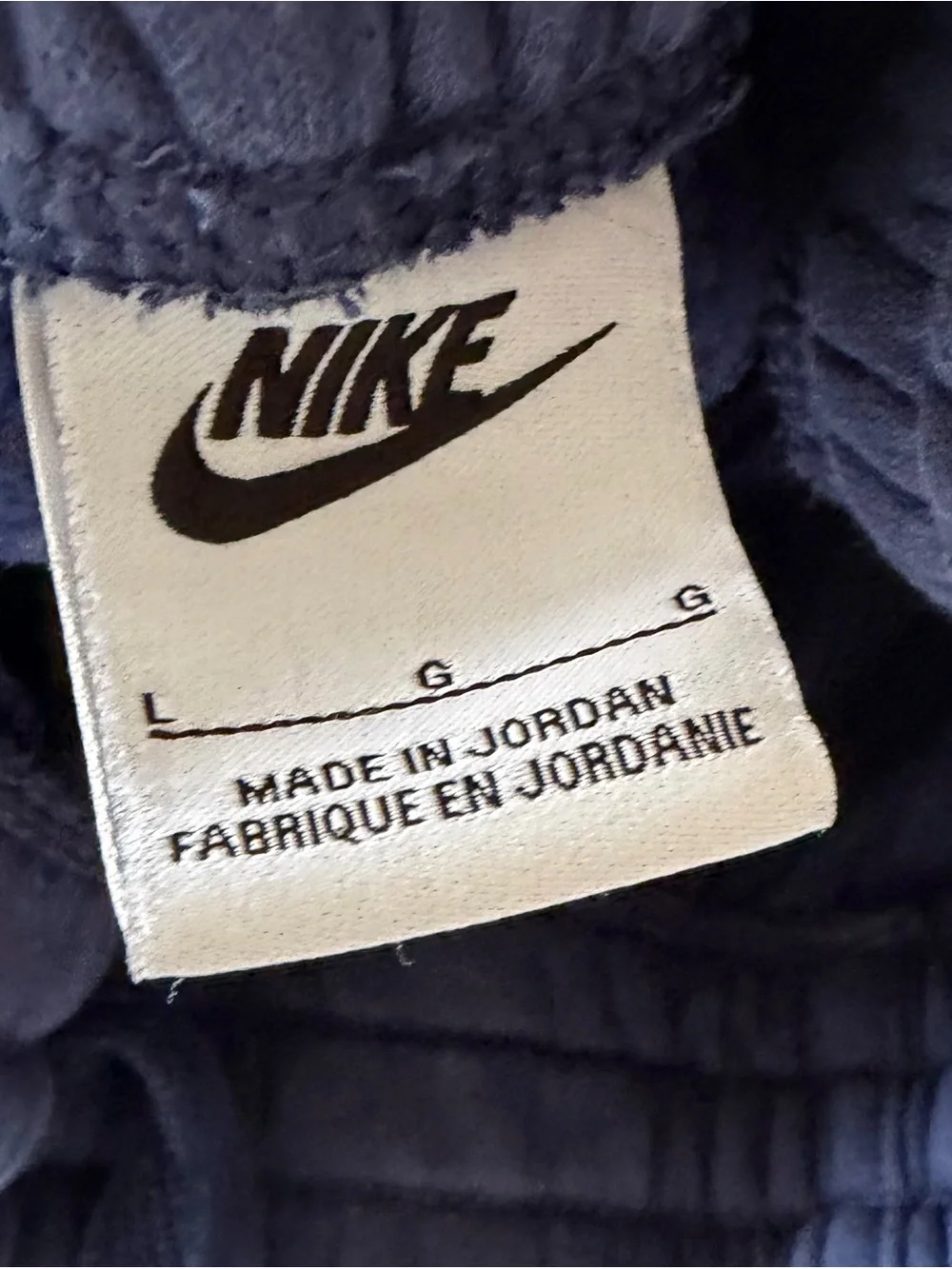 Nike Kids Navy Blue Jogger Sweatpants
